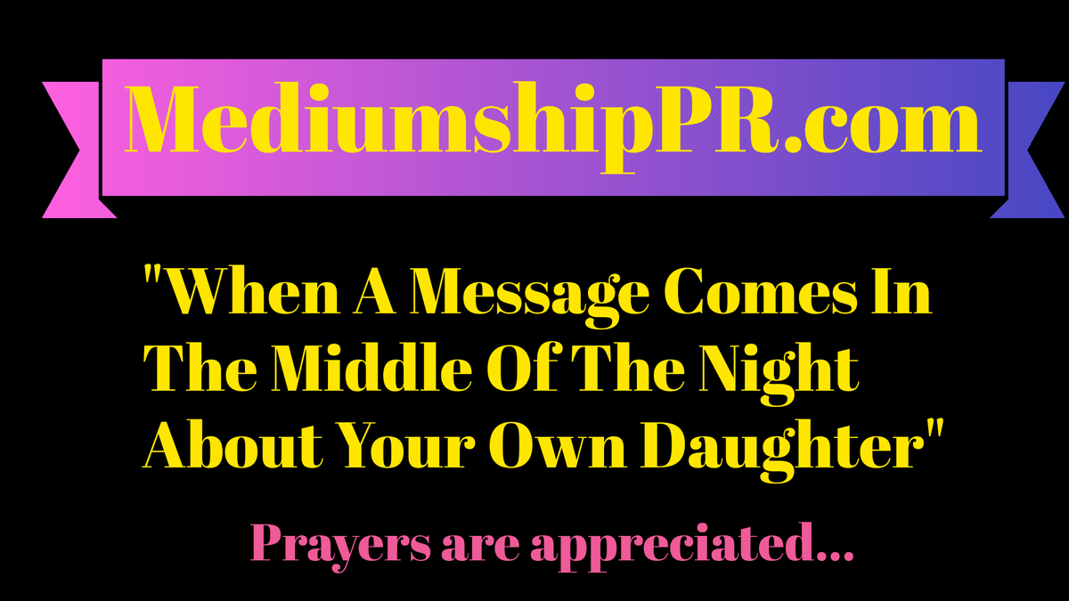 Urgent Message From Michael The Archangel In The Middle Of The Night About My Daughter…